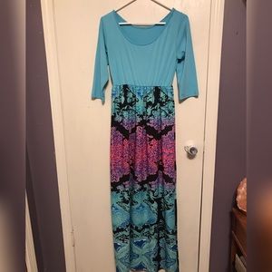 Colorful Maxi Dress